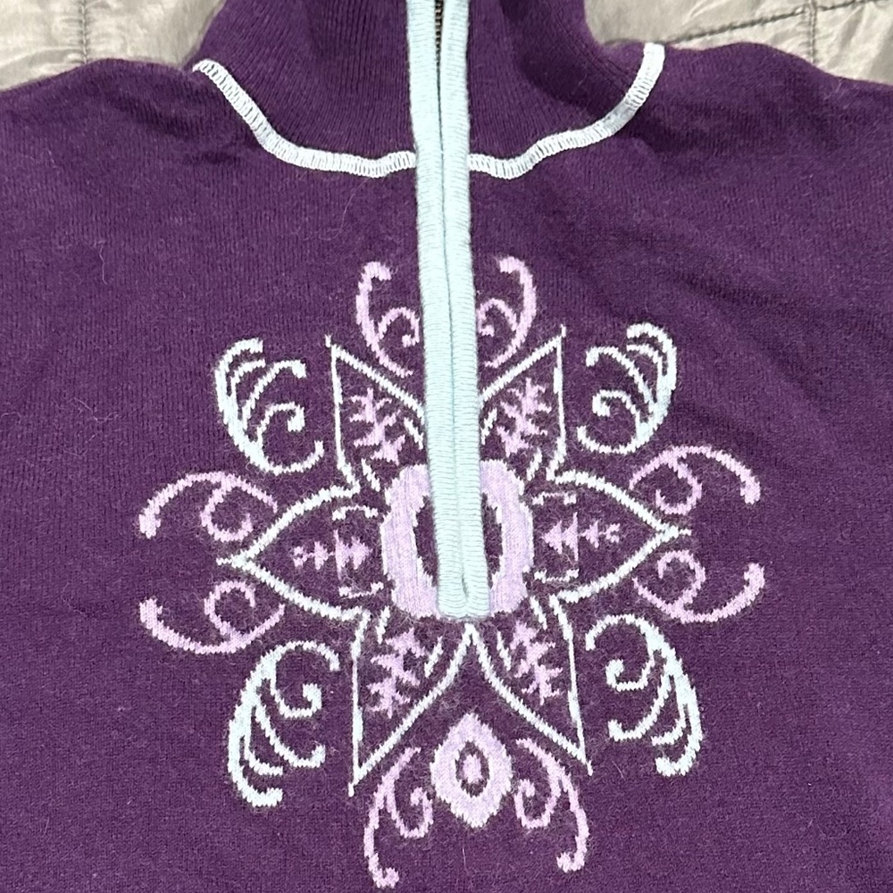 Cabela’s half zip ski sweater - Picture 2 of 3